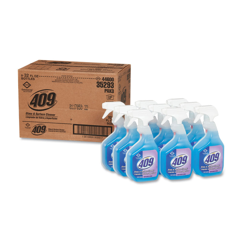 Formula 409 Glass & Surface Cleaner, Spray, 32 Oz, 9/Carton - CLO35293CT