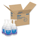 Kleenex Reveal Ultra Moisturizing Foam Hand Sanitizer, 18 Oz Bottle, Clear, 4/Carton - KCC45826CT