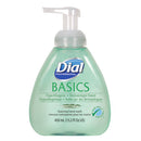 Dial Basics Foaming Hand Soap, Original, Honeysuckle, 15.2 Oz Pump Bottle, 4/Carton - DIA98609