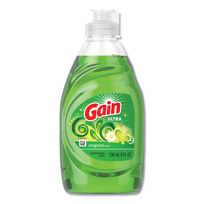 Gain Dishwashing Liquid, Gain Original, 8 Oz. Bottle, 18/Carton - PGC97614