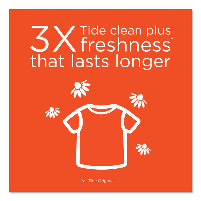 Tide Plus Febreze Liquid Laundry Detergent, Spring & Renewal, 92Oz Bottle - PGC87566EA