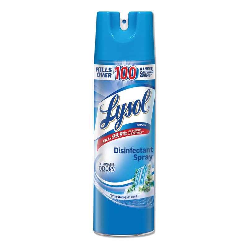 Lysol Disinfectant Spray, Spring Waterfall Scent, 19 Oz Aerosol - RAC79326CT