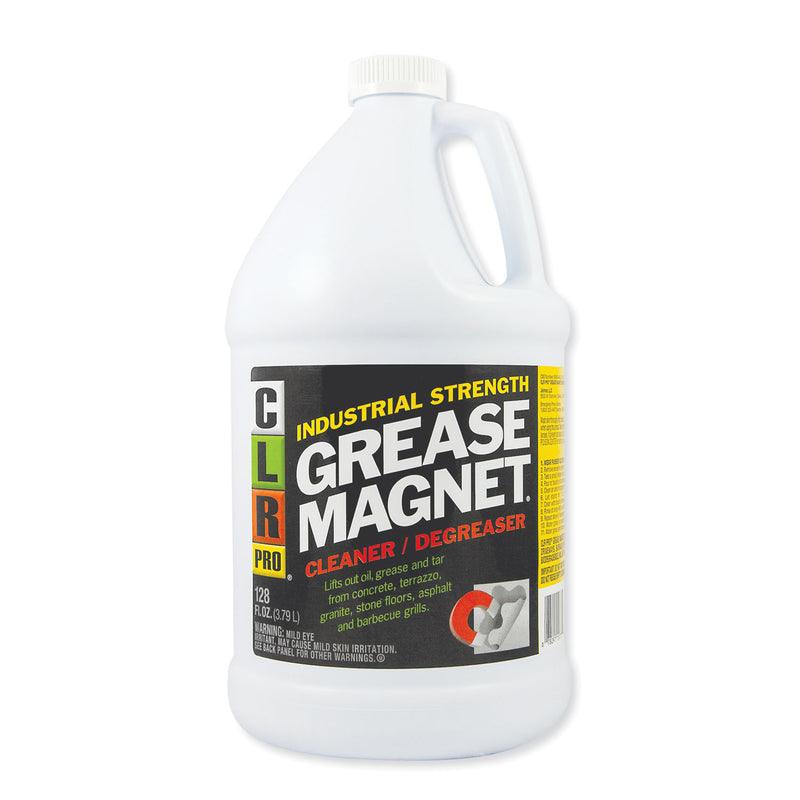 CLR PRO Grease Magnet, 1Gal Bottle, 4/Carton - JELGM4PROCT