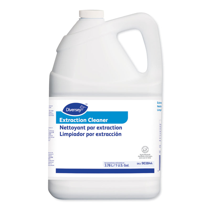 Diversey Carpet Extraction Cleaner, Liquid, Fruity Floral Scent, 1 Gal, 4/Carton - DVO903844