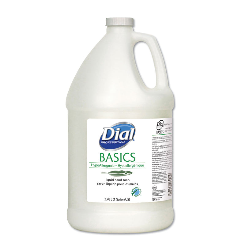 Dial Basics Liquid Soap, Fresh Floral, 1 Gal Bottle, 4/Carton - DIA06047