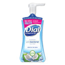 Dial Antibacterial Foaming Hand Wash, Coconut Waters, 7.5 Oz Pump Bottle, 8/Carton - DIA09316CT