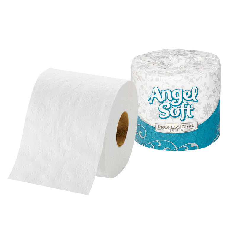 Georgia-Pacific Angel Soft Ps Premium Bathroom Tissue, Septic Safe, 2-Ply, White, 450 Sheets/Roll, 40 Rolls/Carton - GPC16840