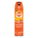 Off Active Insect Repellent, 6 Oz Aerosol, 12/Carton - SJN611079