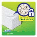 Swiffer Dry Refill Cloths, White, 10 2/5" X 8", 52/Box, 3 Boxes/Carton - PGC81216