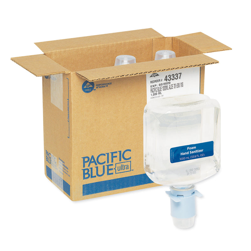 Georgia-Pacific Pacific Blue Ultra Automated Sanitizer Dispenser Refill, 1000 Ml Bottle, 3/Ct - GPC43337