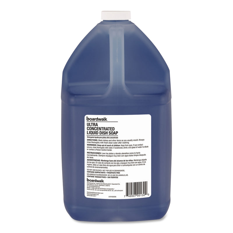 Boardwalk Ultra Concentrated Liquid Dish Soap, Clean, 1 Gal, 4/Carton - BWK74128