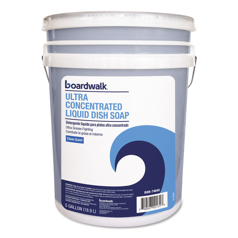 Boardwalk Ultra Concentrated Liquid Dish Soap, Clean, 5 Gal - BWK74640