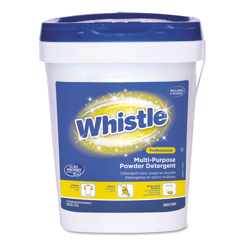 Diversey Whistle Multi-Purpose Powder Detergent, Citrus, 19 Lb Pail - DVOCBD95729888