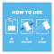 Mr. Clean Magic Eraser, 2 3/10 X 4 3/5 X 1, White, 6/Pack, 6 Pack/Carton - PGC79009