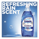 Dawn Ultra Platinum Dishwashing Liquid, Refreshing Rain, 34 Oz Bottle, 8/Carton - PGC91200