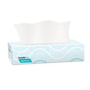Cascades Signature Facial Tissue, 2-Ply, White, Flat Box, 100 Sheets/Box, 30 Boxes/Carton - CSDF600