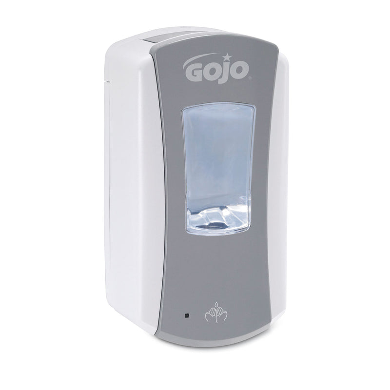 GOJO Ltx-12 Touch-Free Dispenser, 1200 Ml, 5.75" X 3.33" X 10.5", Gray/White, 4/Carton - GOJ198404CT