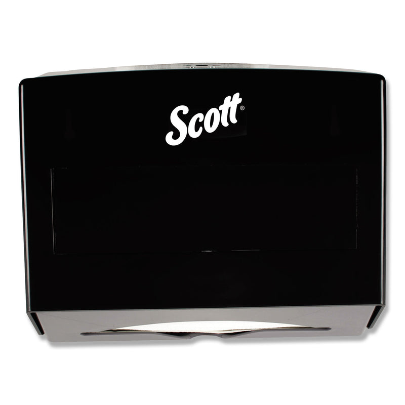 Scott Scottfold Folded Towel Dispenser, Plastic, 10.75 X 4.75 X 9, Black - KCC09215