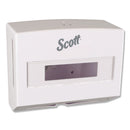 Scott Scottfold Folded Towel Dispenser, 10 3/4W X 4 3/4D X 9H, White - KCC09214
