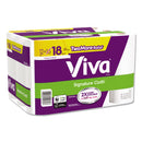 Viva Choose-A-Size Big Roll Towels, White, 11 X 6.2, 100/Roll, 32 Roll/Carton - KCC49414