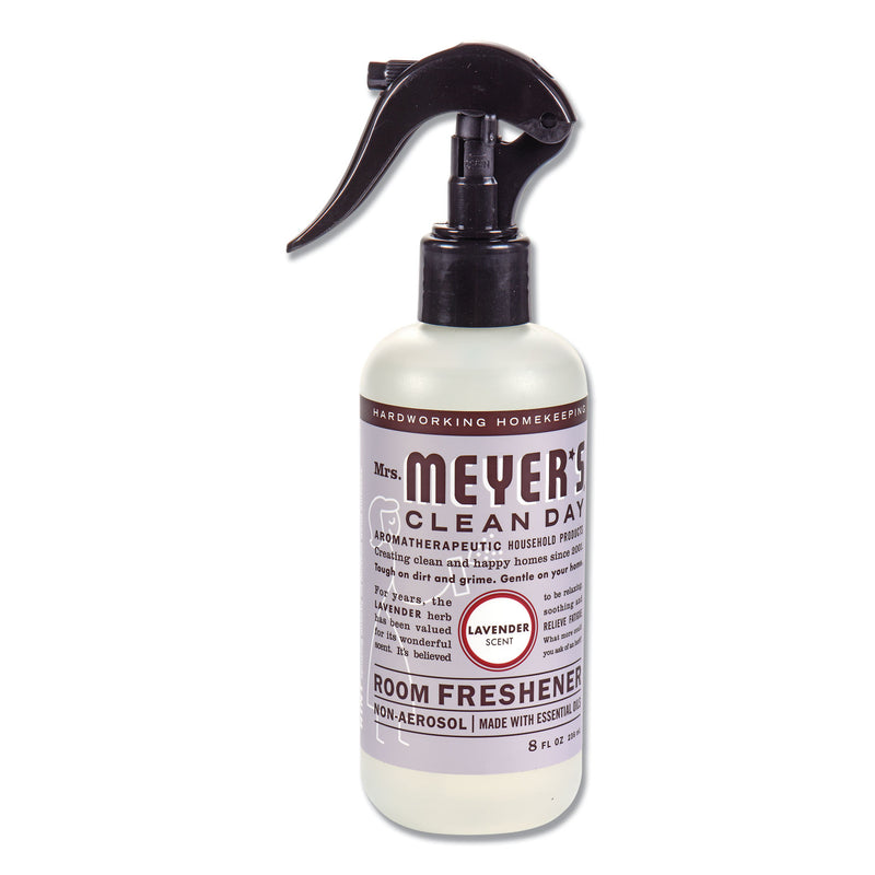 Mrs Meyer's Clean Day Room Freshener, Lavender, 8 Oz, Non-Aerosol Spray, 6/Carton - SJN670763