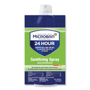 Microban 24-Hour Disinfectant Sanitizing Spray, Citrus, 15 Oz, 6/Carton - PGC30130