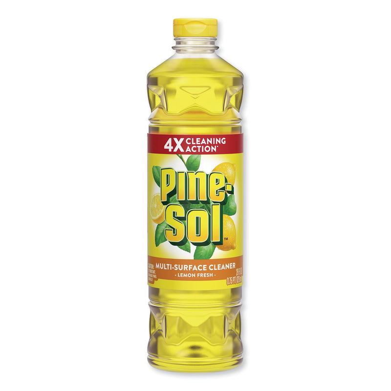 Pine-Sol Multi-Surface Cleaner, Lemon Fresh, 28 Oz Bottle - CLO40187