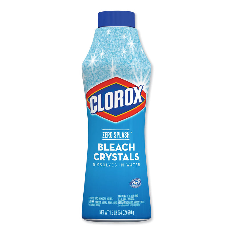 Clorox Control Bleach Crystals, Regular, 24 Oz Canister, 6/Carton - CLO31342