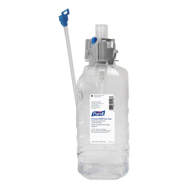 Purell Professional Mild Foam Soap, For Cx, Cxi, Cxt Dispensers, 1500 Ml, 4/Carton - GOJ856504