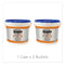 GOJO Fast Towels Hand Cleaning Towels, 9 X 10, Blue, 225/Bucket, 2 Buckets/Carton - GOJ629902CT