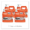 GOJO Natural Orange Pumice Hand Cleaner, Citrus, 0.5 Gal Pump Bottle, 4/Carton - GOJ095804