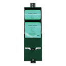 Poopy Pouch Imperial Pet Waste Bag Dispenser, Holds 800 Poopy Pouch Tie Handle Pet Waste Bags, Hunter Green - CWDPPDSP2R400
