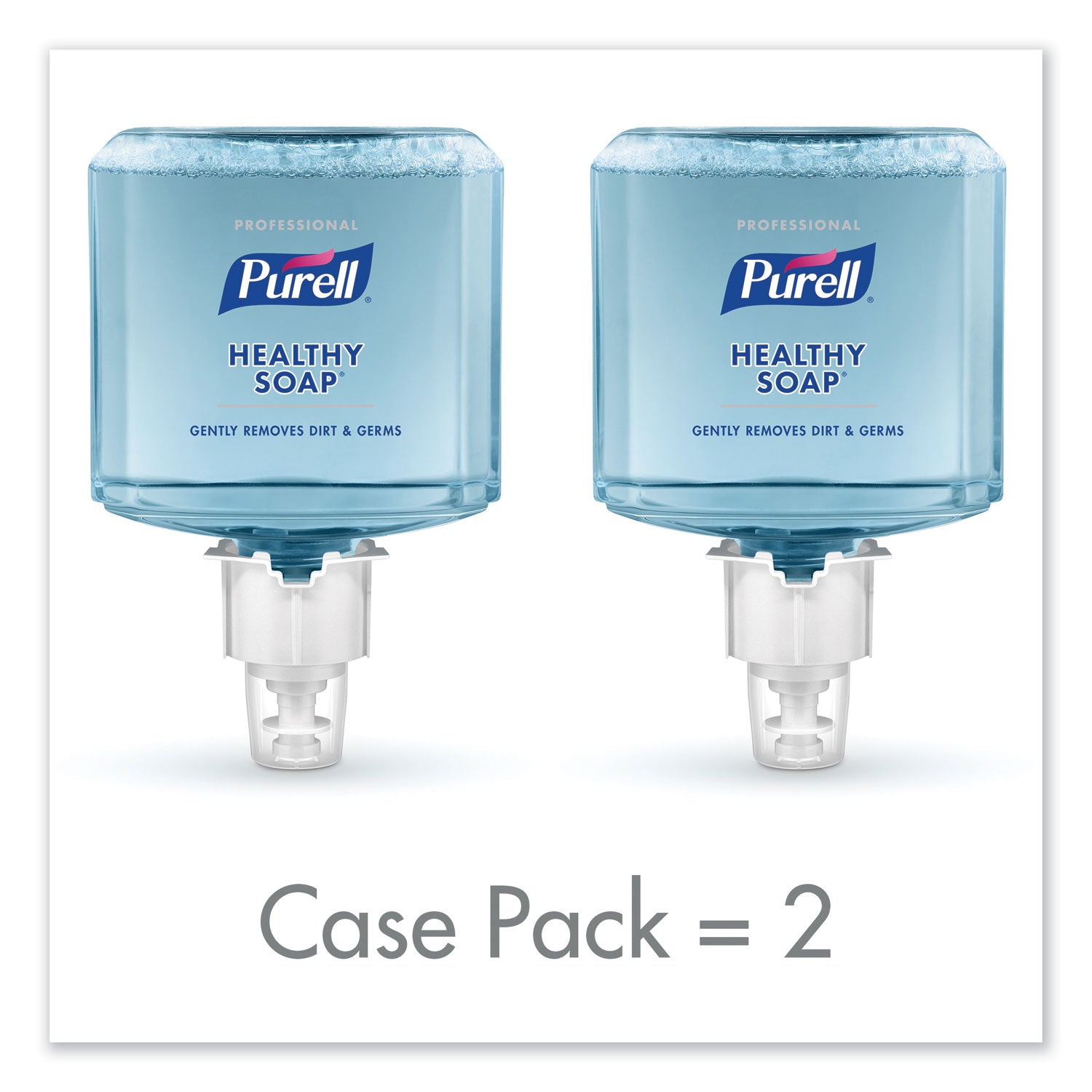 Purell Healthcare Healthy Soap Gentle And Free Foam, 1200 Ml, For Es4 Dispensers, 2/Carton - GOJ507202