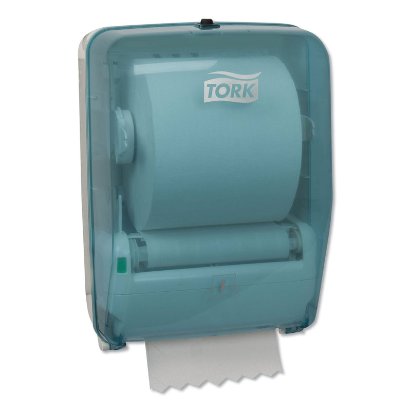 Tork Washstation Dispenser, 12.56" X 18.09" X 10.57", Aqua/White - TRK651220