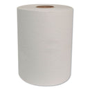 Tork Hardwound Roll Towels, 7.88" X 425 Ft, White, 12 Rolls/Carton - TRK214650
