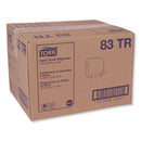 Tork Compact Hand Towel Roll Dispenser, 12.49 X 8.6 X 12.82, Smoke - TRK83TR