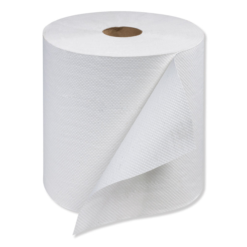 Tork Universal Hand Towel Roll, 7.88" X 800 Ft, White, 6 Rolls/Carton - TRKRB8002
