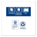 Tork Windshield Towel, 9.13 X 10.25, Blue, 140/Pack, 16 Packs/Carton - TRK192122