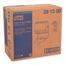 Tork Basic Paper Wiper Roll Towel, 7.68" X 1150 Ft, Natural, 4 Rolls/Carton - TRK291350