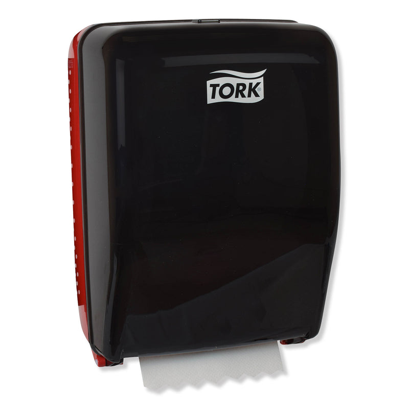 Tork Washstation Dispenser, 12.56" X 18.09" X 10.57", Red/Black - TRK651228