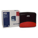 Tork Performance Folded Wiper/Cloth Dispenser, Plastic, 16.81" X 8.11" X 15.51", Red - TRK6540281
