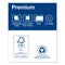 Tork Premium Soft Xpress 3-Panel Multifold Hand Towels, 9.13 X 10.88, 135/Packs, 16 Packs/Carton - TRKMB578