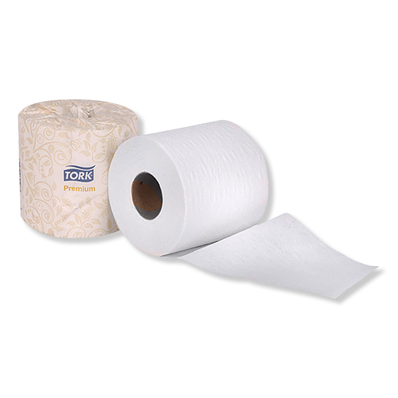 Tork Premium Bath Tissue, Septic Safe, 2-Ply, White, 625 Sheets/Roll, 48 Rolls/Carton - TRK246325