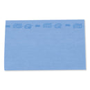 Tork Foodservice Cloth, 13 X 21, Blue, 150/Box - TRK192196