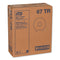 Tork Jumbo Bath Tissue Dispenser, 12.9 X 5.8 X 14.9, Smoke - TRK67TR
