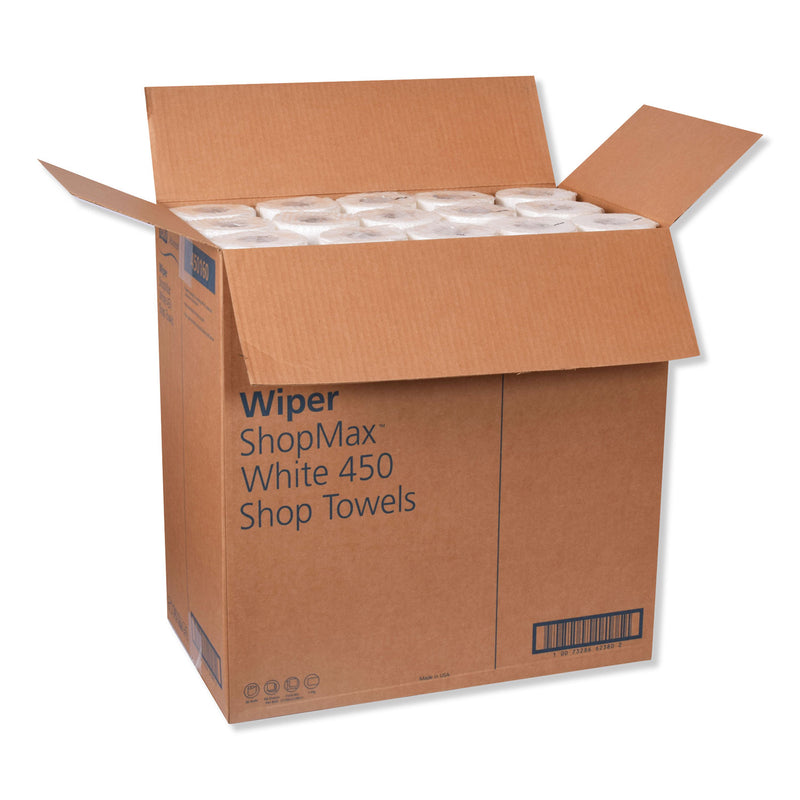 Tork Advanced Shopmax Wiper 450, 11 X 9.4, White, 60/Roll, 30 Rolls/Carton - TRK450160