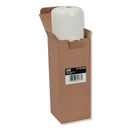 Tork Elevation Liquid Skincare Dispenser, 1 L Bottle; 33 Oz Bottle, 4.4" X 4.5" X 11.5", White - TRK570020A