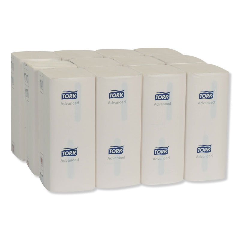 Tork Peakserve Continuous Hand Towel, 7.91 X 8.85, White, 410 Wipes/Pack, 12 Packs/Carton - TRK105065