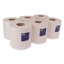 Tork Centerfeed Hand Towel, 2-Ply, 7.6 X 11.8, White, 600/Roll, 6 Rolls/Carton - TRK121204