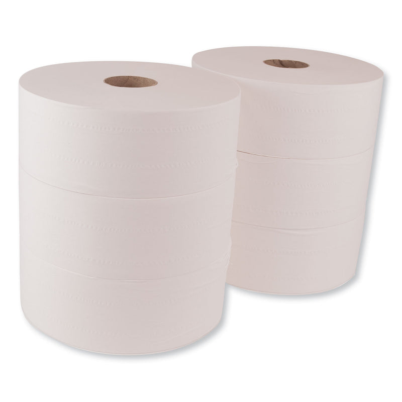 Tork Advanced Jumbo Bath Tissue, Septic Safe, 2-Ply, White, 1600 Ft/Roll, 6 Rolls/Carton - TRK12021502